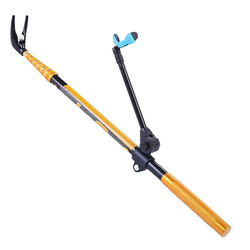 Fishing Rod Carbon Fiber - Uchwyty wędka 360 stopni regulowany teleskopowy