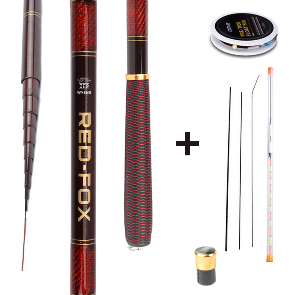 Fishing Rod Tip Replacement - Zestaw wędki teleskopowej Goture z włókna