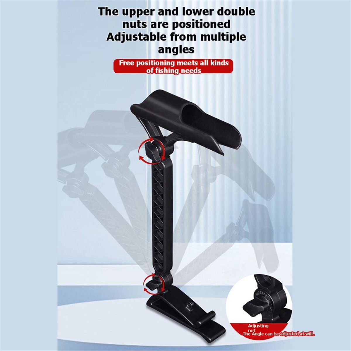 Fishing Rod Holder - POPULARNY-2 szt. Regulowany uchwyt na wędkę