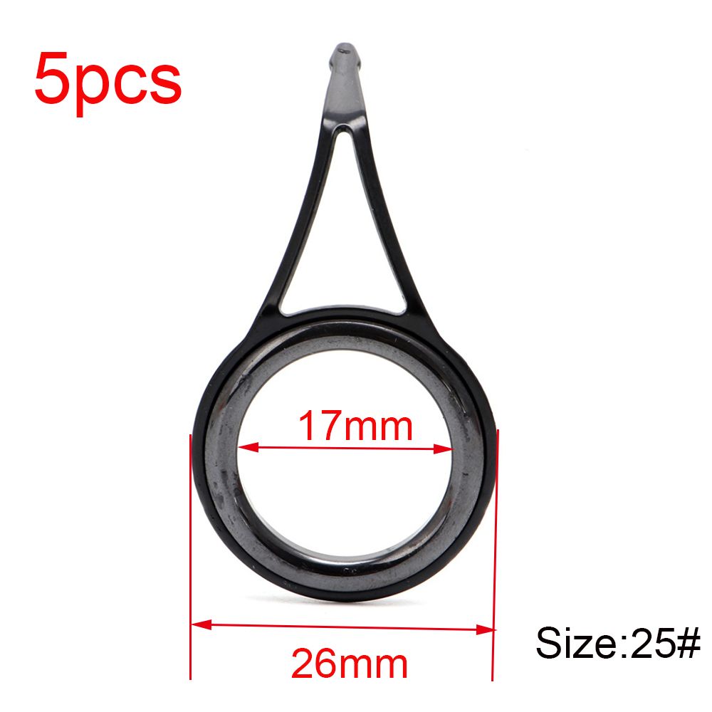 Fishing Rod Tip Replacement - Owalne 3mm-23mm Oczka do wędki ze