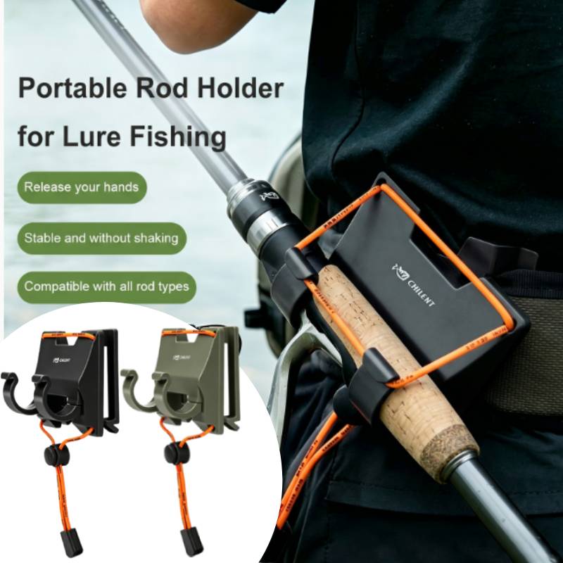 Fishing Rod Fly - Profesjonalny uchwyt na wędkę z klipsem