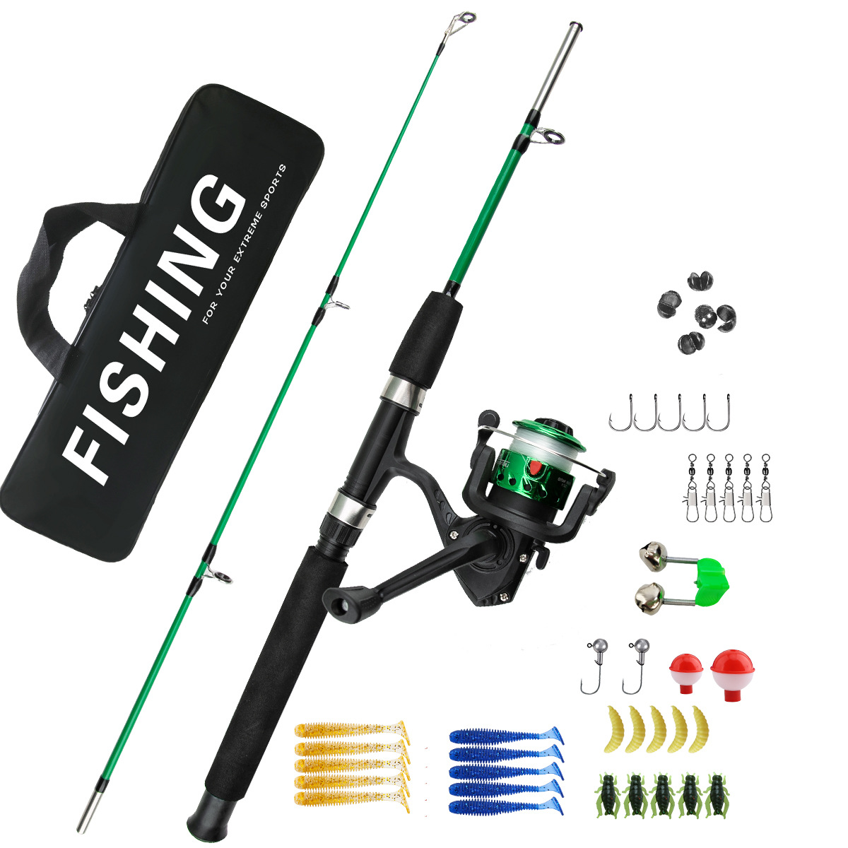 2-częściowy zestaw wędek do ło – Fishing Rod Ice recenzja i cena
