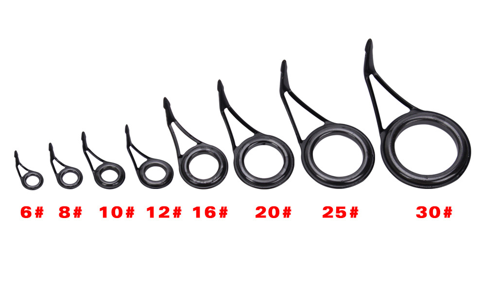 Pierścień prowadzący wędkę ze  – Fishing Rod Guide Replacement recenzja i cena