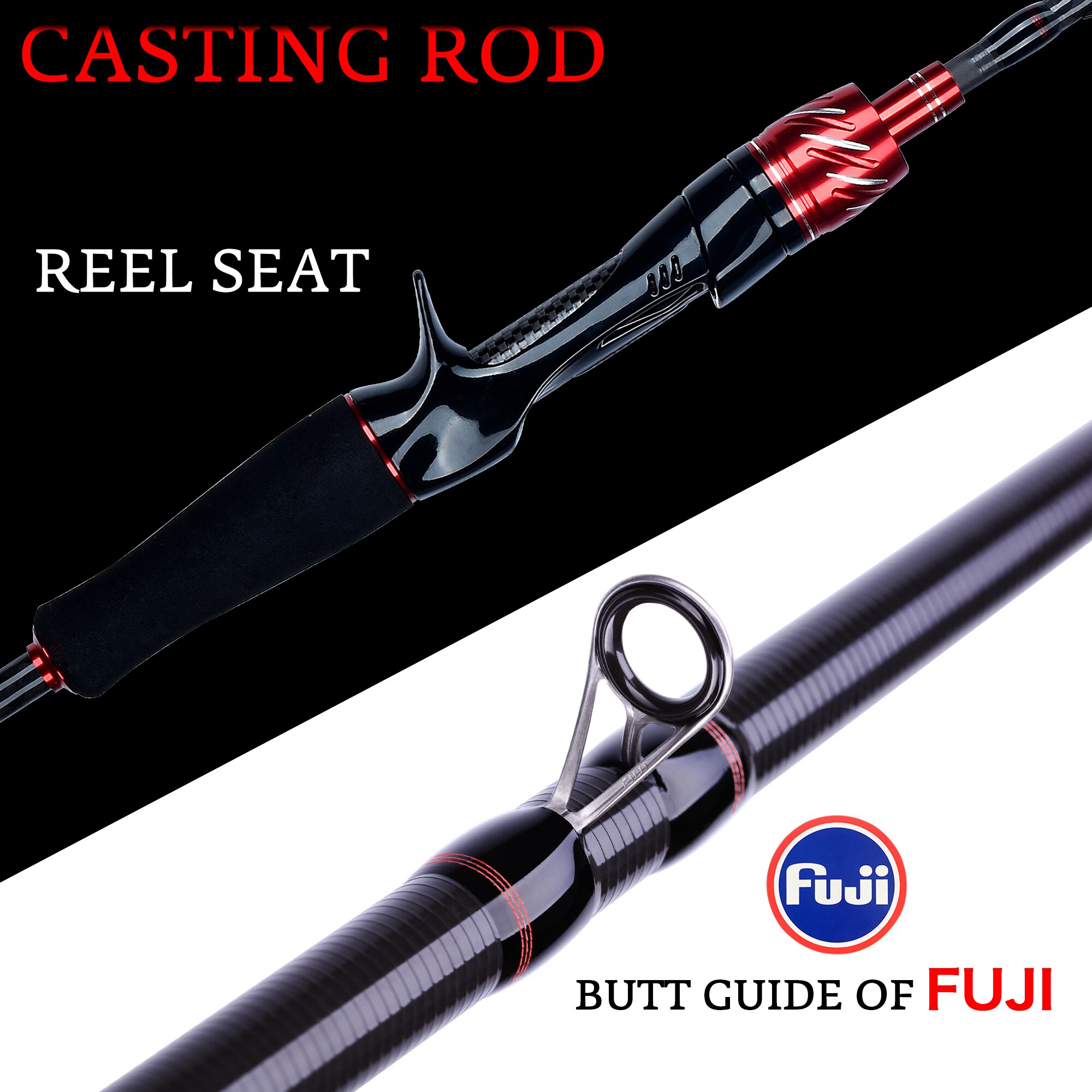 BIUTIFU Podróżnik Spinning Cas – Fishing Rod Ice recenzja i cena