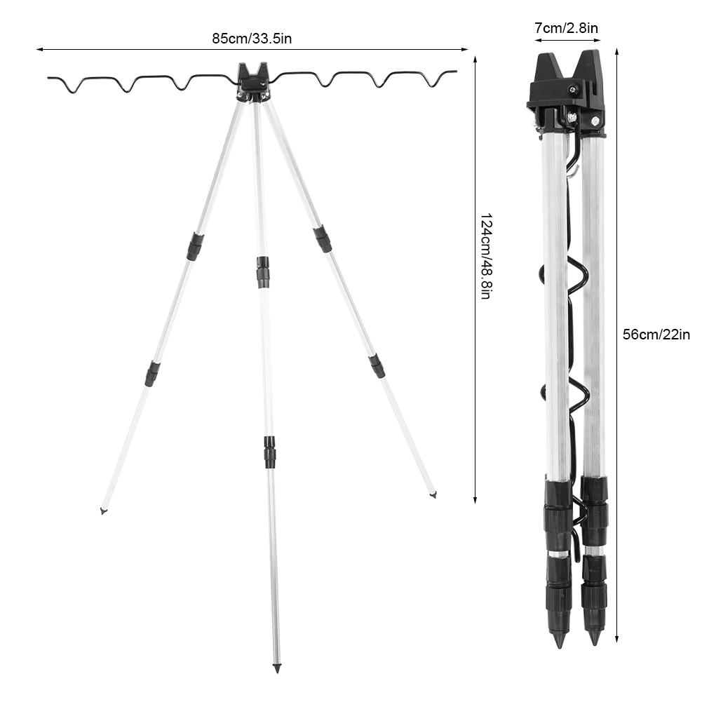 Stojaki na wędki, wielofunkcyj – Fishing Rod Casting recenzja i cena