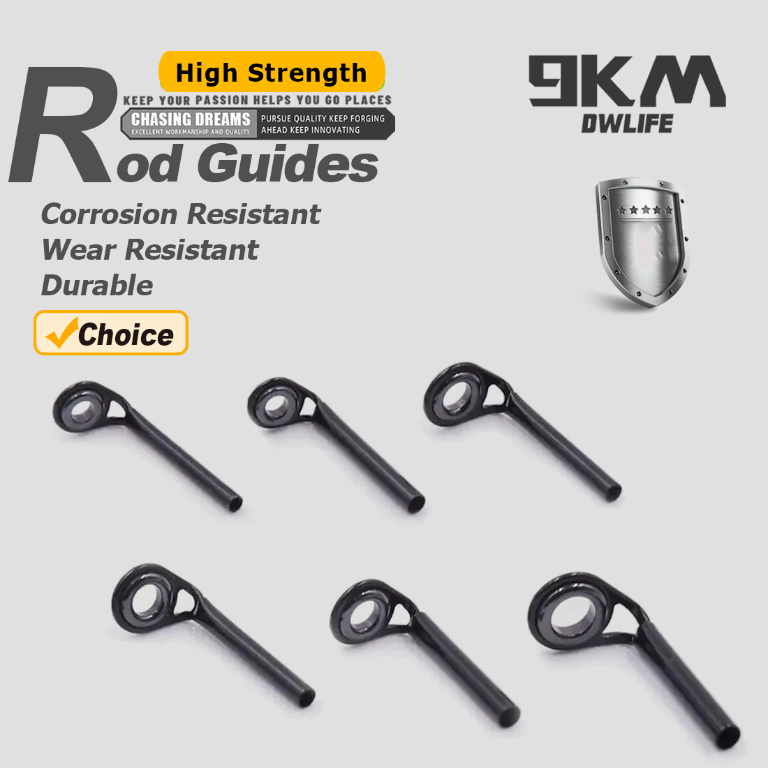 Prowadnice wędkarskie 5 ~ 10 s – Fishing Rod Tip Replacement recenzja i cena