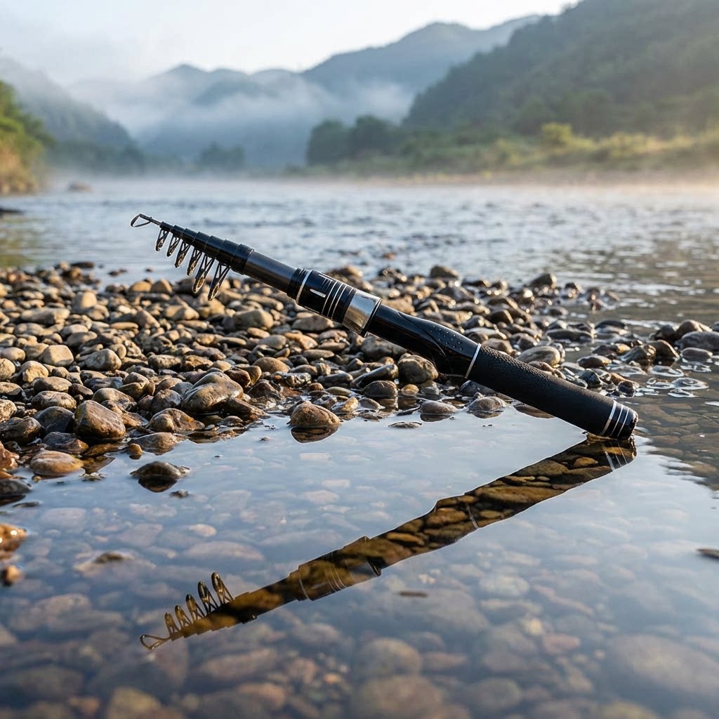Ultralekka teleskopowa wędka k – Fishing Rod Travel recenzja i cena
