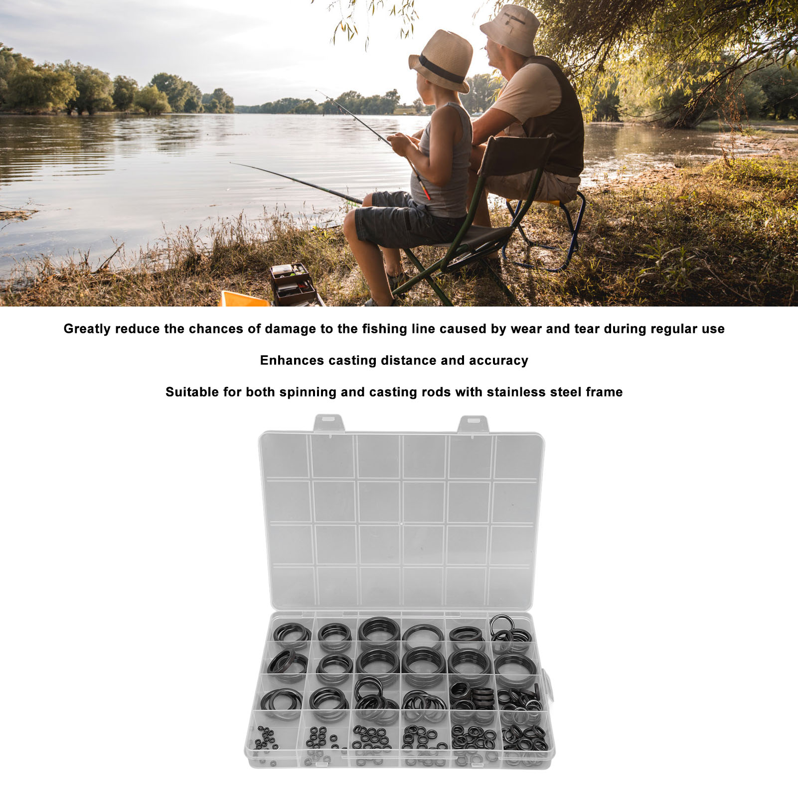 Zestaw naprawczy przelotek do  – Fishing Rod Repair Kit recenzja i cena