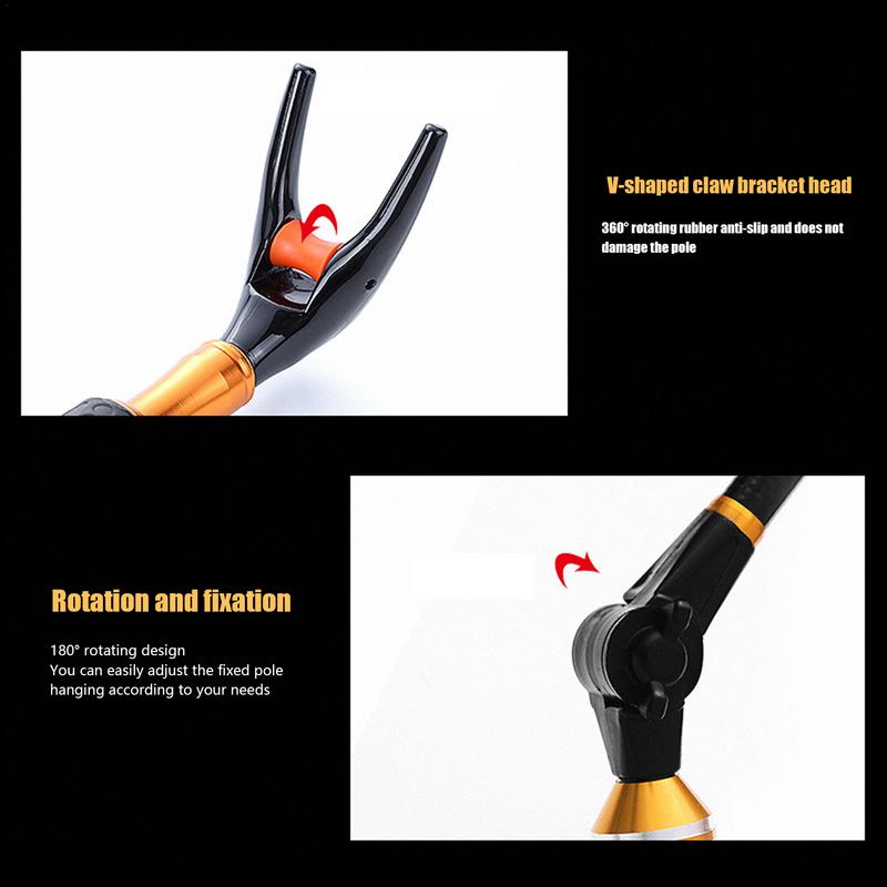 Uchwyty wędka 360 stopni regul – Fishing Rod Carbon Fiber recenzja i cena