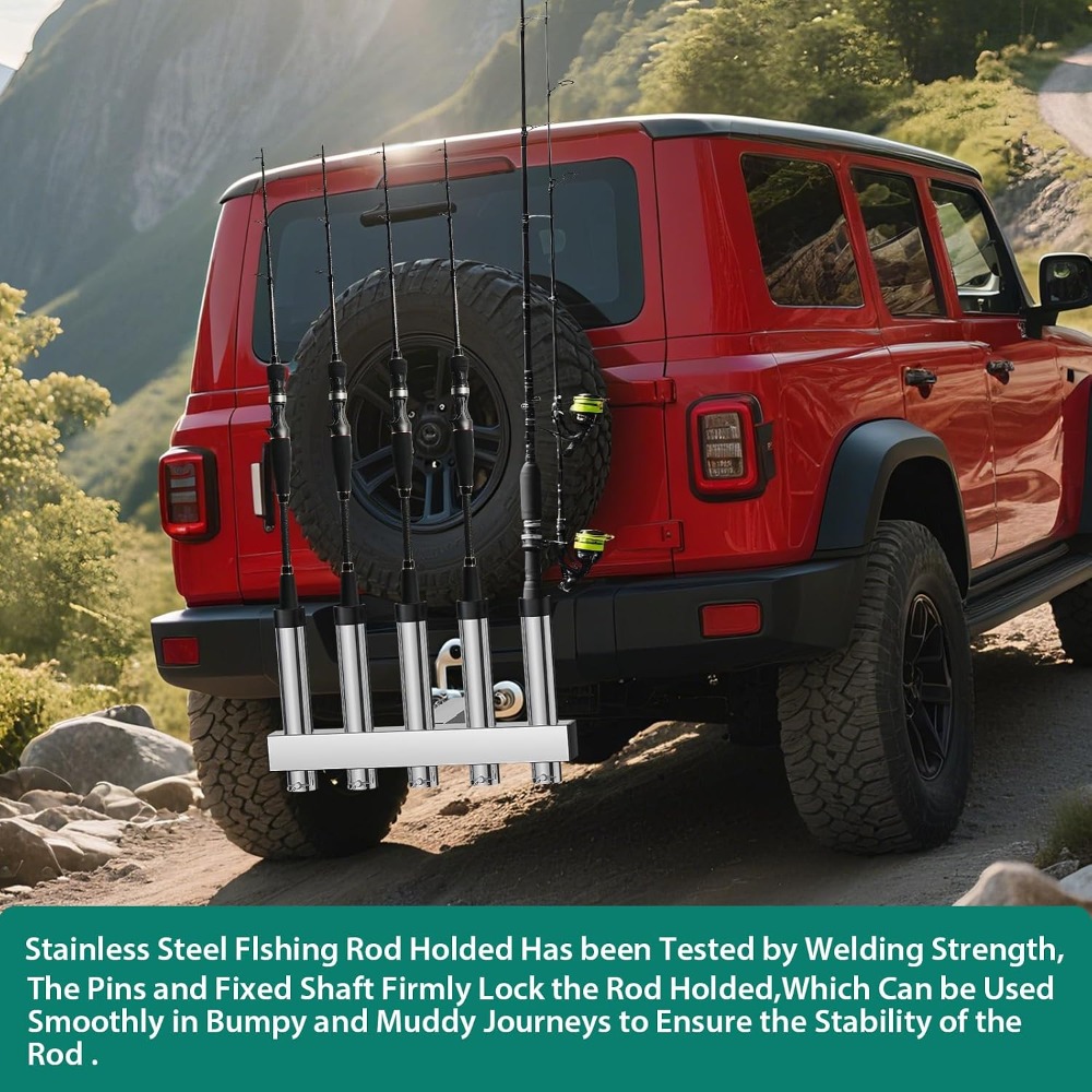 Uchwyt na wędki do montażu na  – Fishing Rod Rack recenzja i cena