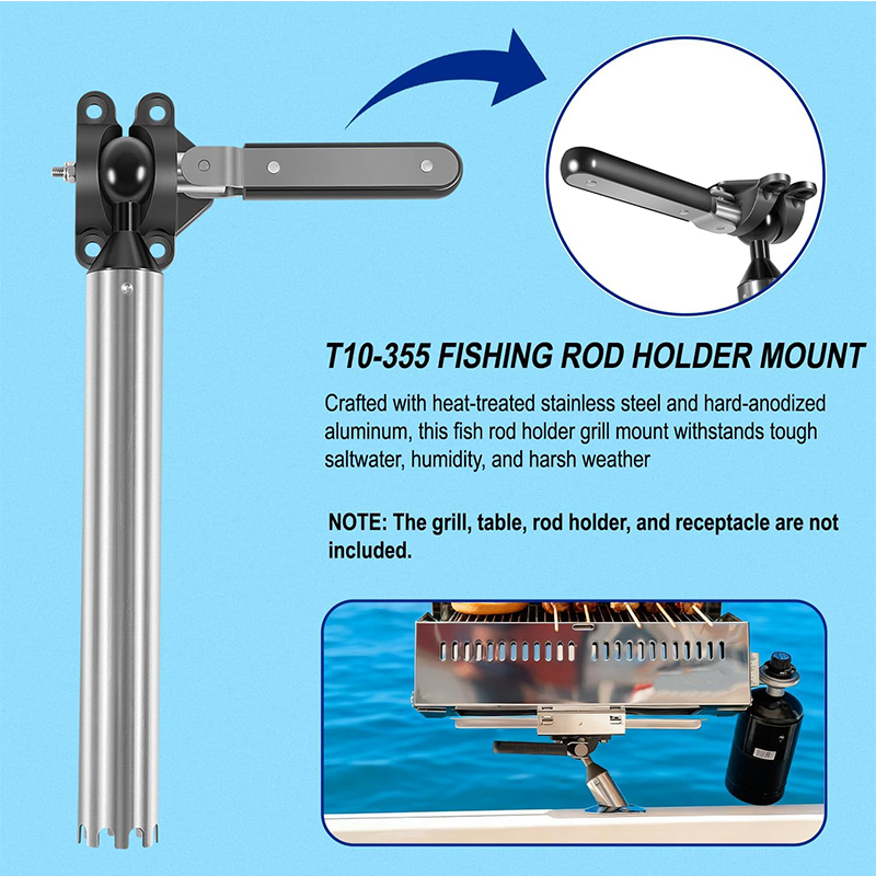 Uniwersalny, regulowany uchwyt – Fishing Rod Boat recenzja i cena