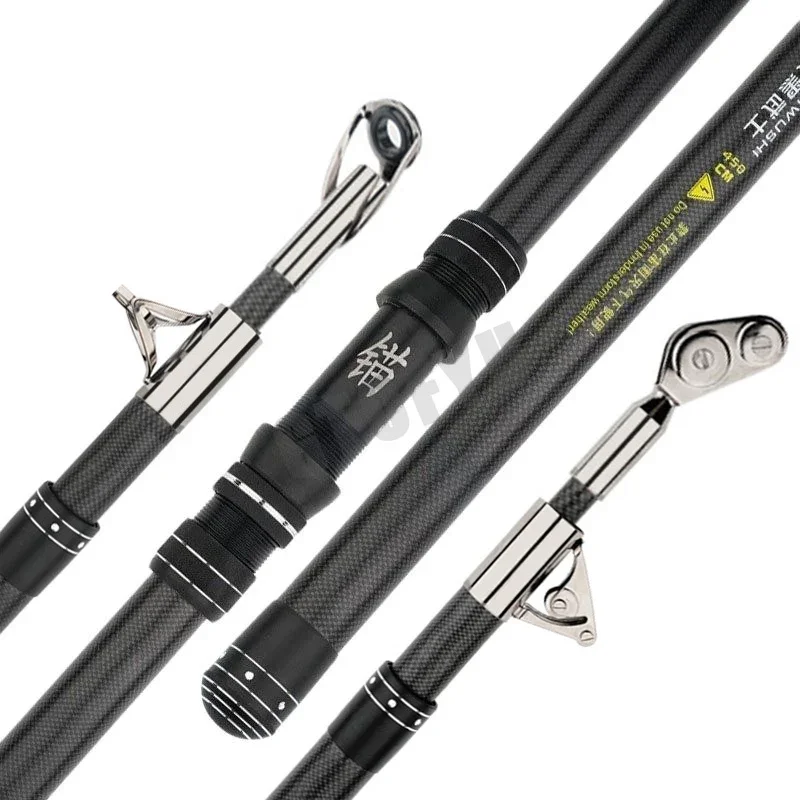 Węglowa wędka wędkarska 50kg S – Fishing Rod Surf recenzja i cena