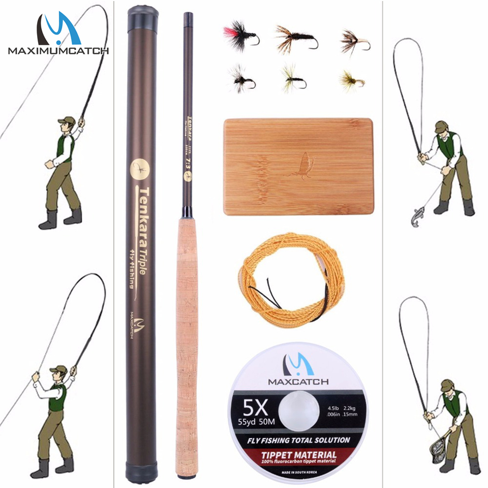 Maximumcatch 9-13FT v-tenkara  – Fishing Rod Carbon Fiber recenzja i cena