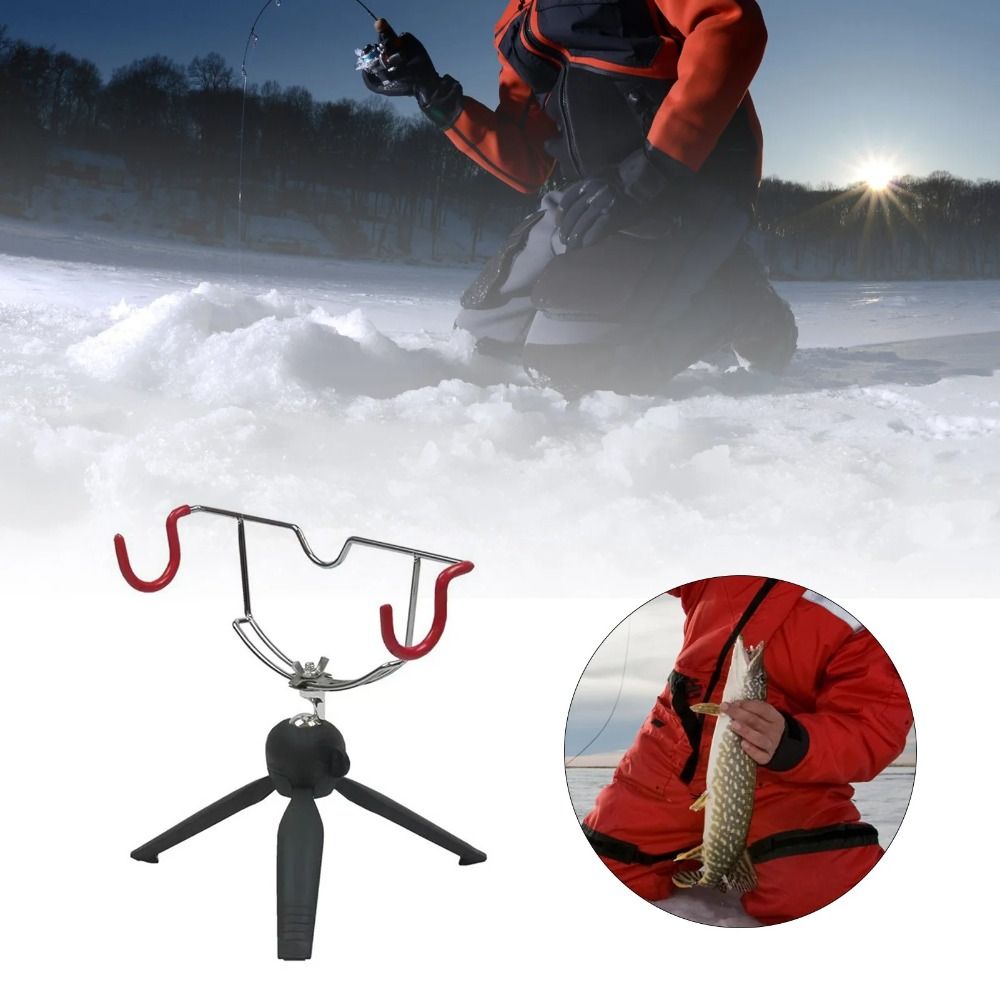 360 °   Regulowany składany st – Fishing Rod Ice recenzja i cena