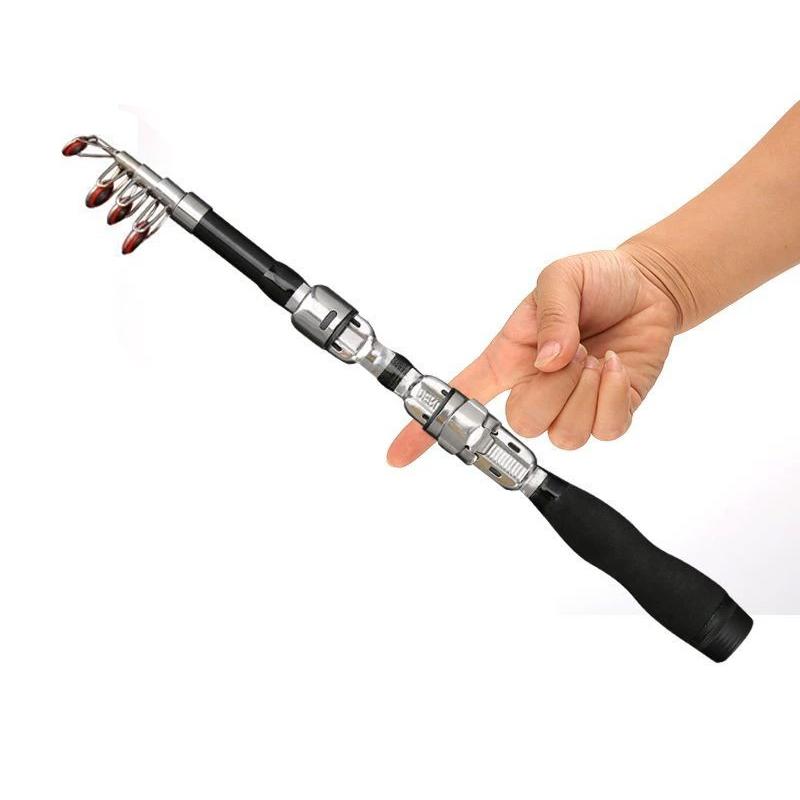 Regulowana teleskopowa wędka 1 – Fishing Rod Travel recenzja i cena